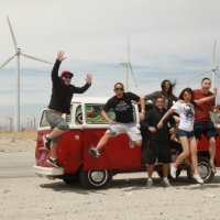 Goodbye Coachella by the Wind Farm