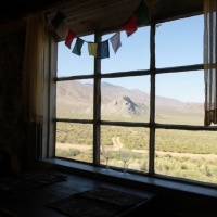 View from Geologist's cabin of Butte Rock