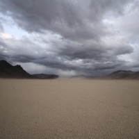 The Grandstand Hidden in Dust