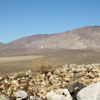 Checking out the Panamint Dunes in the distance