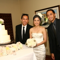 Mikkel and Mikee with the Bride
