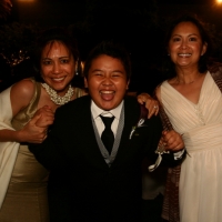 Tita Jenny and Tita Janet with Gabe