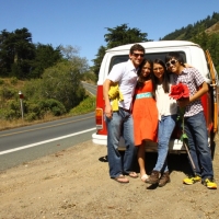 Chance encounter up and down CA-1