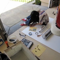 Ms. Kat making a hardware count