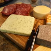 Salami, Havarti, Gruyere, Apple Smoked Gouda, Chicken Pate 