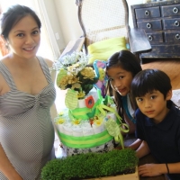 Diaper Cake, by Kylie and Rocket