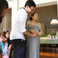 And Daddy Pel guesses it