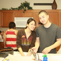 Mayi and JJ already ate an entire pack of Bacon for breakfast