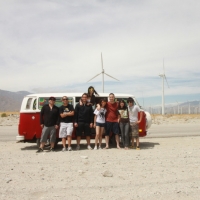 Goodbye Coachella by the Wind Farm