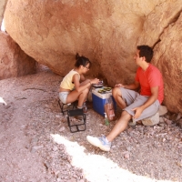 Lunch in a Cave