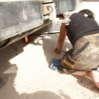 Preparing for some JB Weld action