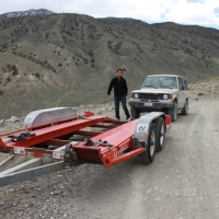 Getting an appropriate U-Haul auto transport was an 8-hour roundtrip spectacle.