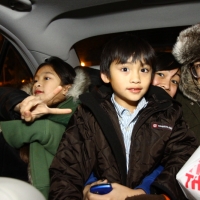 Party in the back seat!