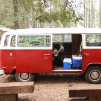 A loaded VW is a happy one