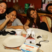 You know it's a fun night when there's Korean Fried Chicken and Bandaids on the kitchen table