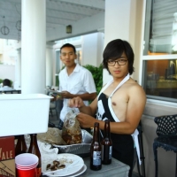 Something's hot, and it ain't the grill